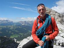Alpine guide Enrico Baccanti