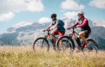 E-Bike holidays in Alta Badia