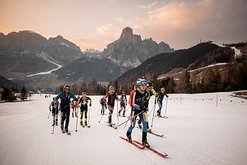 Sella Ronda Ski Maraton arrivo in Alta Badia