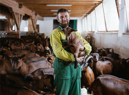 Nos Ladins - Visita al maso delle capre