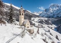 Winterwanderung von La Val zur Hl. Barbara Kirche