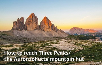 The Three Peaks/Auronzo hut