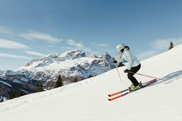 Skifahren mit Genuß