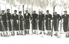 Ski teachers from Alta Badia